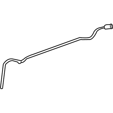 25712958 GM Drain Hose, Passenger Side Illustration 1 of 1