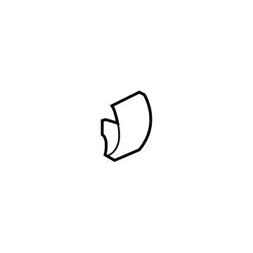 Chevy 85577227 Tie Down Hook Cap