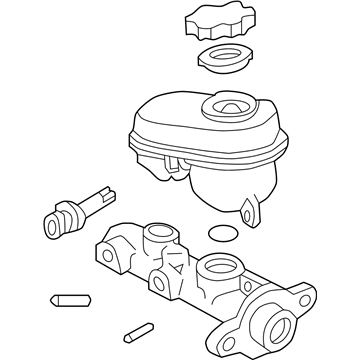 Chevy Monte Carlo Brake Master Cylinder Repair Kit - 19209261