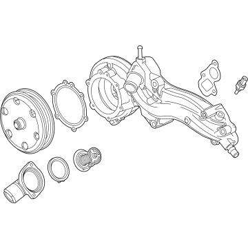 Chevy 12725190 Water Manifold