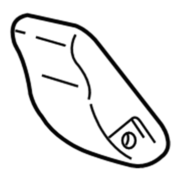 Chevy 12549873 Armrest