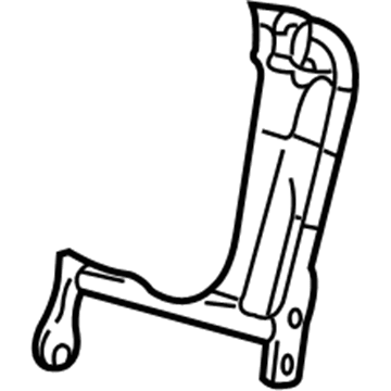 Chevy 12381637 Seat Back Frame
