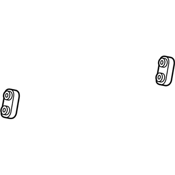 Chevy 15731502 Muffler With Tail Pipe Hanger
