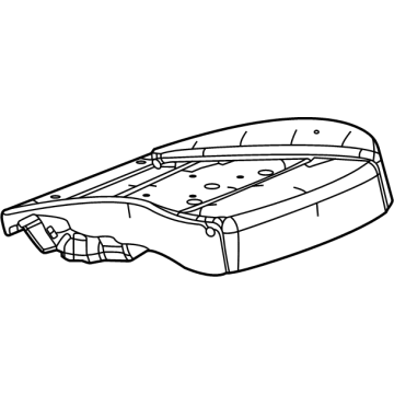 Cadillac 84942536 Seat Back Panel