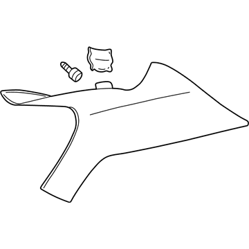 Buick 10387545 Quarter Trim Panel