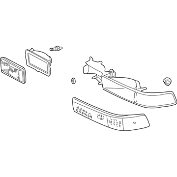 Chevy 15098271 Parking/Turn Lamp