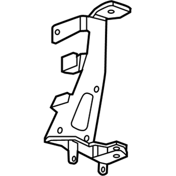23462738 GM Transmission Cooler Bracket, Driver Side Illustration 1 of 1