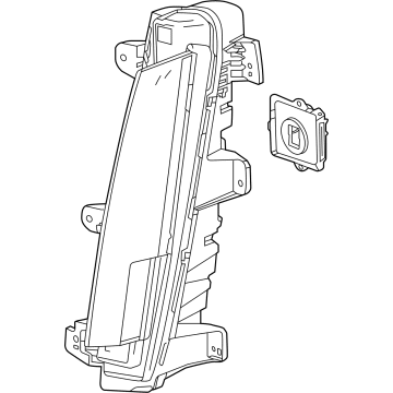 Cadillac 87869671 Daytime Run Lamp