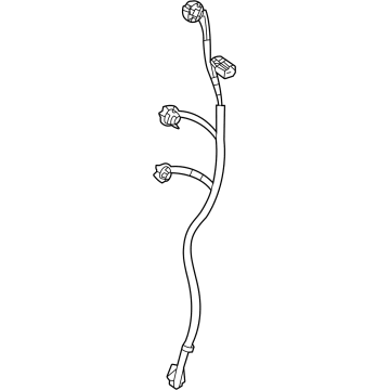 GM 84548854 Socket & Wire, Rear 84548854 GM Socket & Wire, Rear Illustration 1 of 1