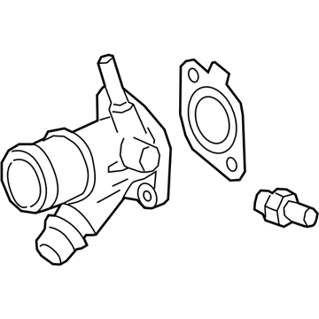 GM 12688674 Water Outlet 12688674 GM Water Outlet Illustration 1 of 1