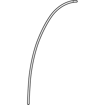 GM 15871539 Washer Hose, Rear 15871539 GM Washer Hose, Rear Illustration 1 of 1