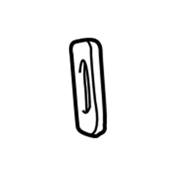 GM 15728869 Bezel 15728869 GM Bezel Illustration 1 of 1