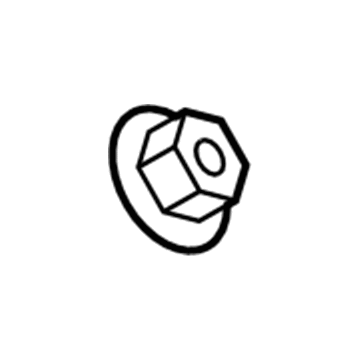GMC 11546462 Striker Nut