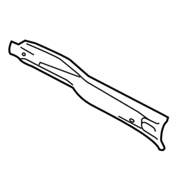 19180829 GM Center Pillar, Driver Side Illustration 1 of 1