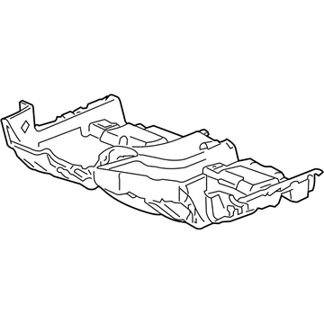 GM 25839583 Carpet, Titanium, Front 25839583 GM Carpet, Titanium, Front Illustration 1 of 1