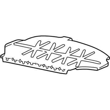 Pontiac 12365672 Rear Panel