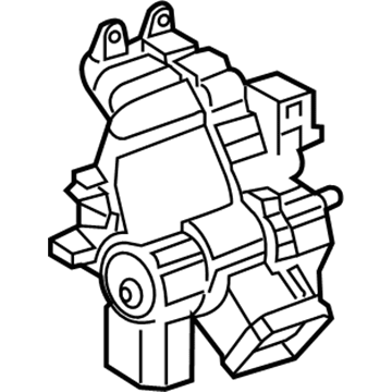 84081096 GM Outlet Duct Illustration 1 of 1