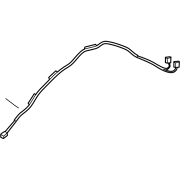 GM 25835390 Antenna Cable 25835390 GM Antenna Cable Illustration 1 of 1