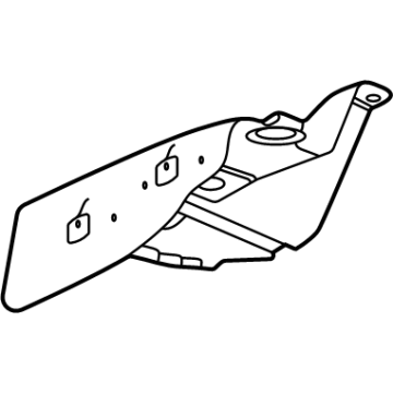 Buick 84187472 Rear Shield