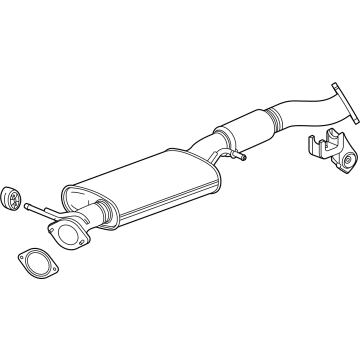 Buick 26494497 Front Pipe