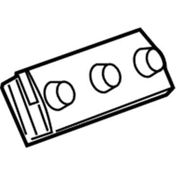 GM 15109352 Heater Control 15109352 GM Heater Control Illustration 1 of 1