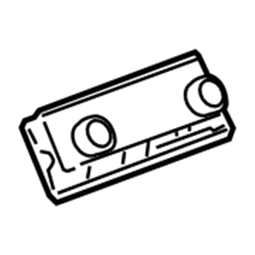 GM 15881863 Heater Control 15881863 GM Heater Control Illustration 1 of 1