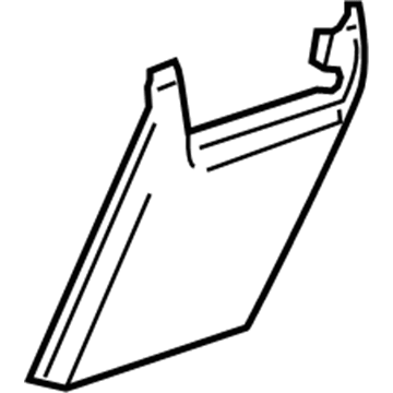 GM 20925375 Rear Panel 20925375 GM Rear Panel Illustration 1 of 1