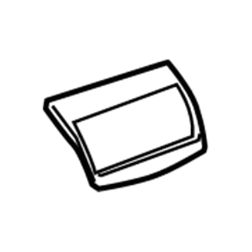 GM 20980533 Bezel 20980533 GM Bezel Illustration 1 of 1