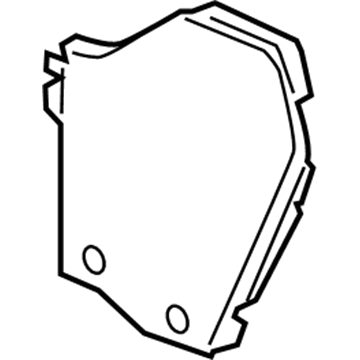 22854998 GM Extension Panel, Driver Side Illustration 1 of 1