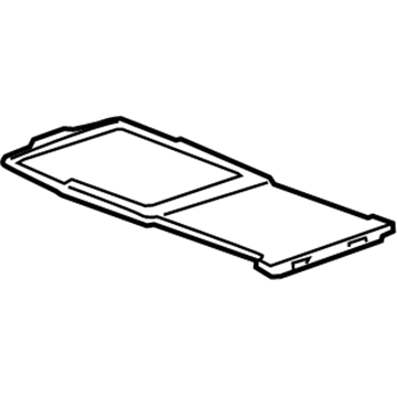 GM 22796107 Front Cover 22796107 GM Front Cover Illustration 1 of 1