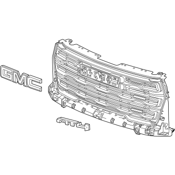 GMC 84927801 Grille