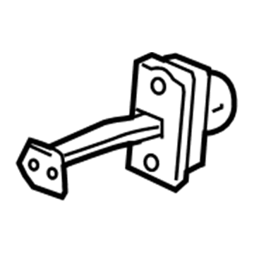 GM 15952854 Check Strap, Rear 15952854 GM Check Strap, Rear Illustration 1 of 1