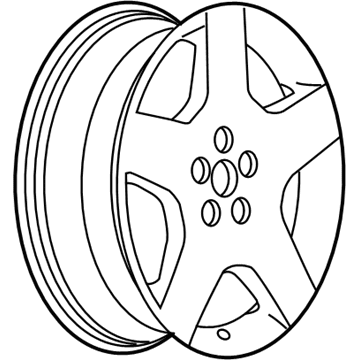 Chevy 9595927 Wheel, Alloy