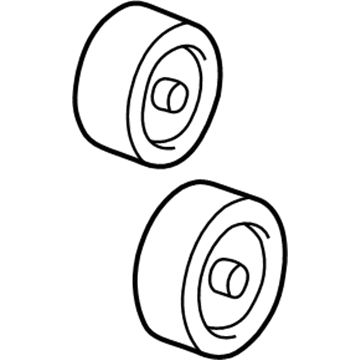 Buick 24502736 Serpentine Idler Pulley