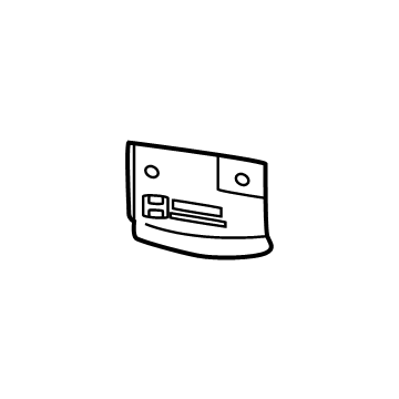 Cadillac 86545292 Deflector