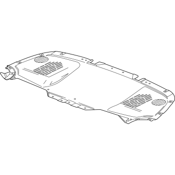 Cadillac 84819411 Rear Deflector