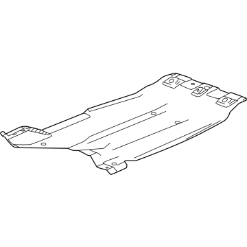 Cadillac ESCALADE IQ Underbody Splash Shield - 84819407
