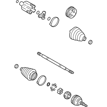 Cadillac 26009538 Axle Assembly