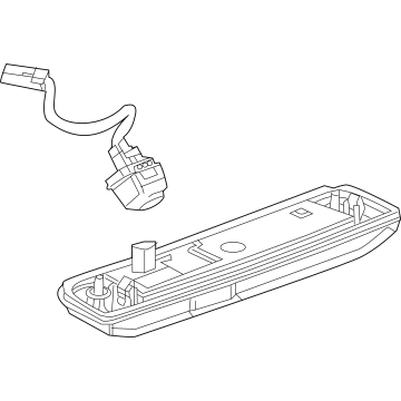 Chevy 42758025 License Lamp Assembly