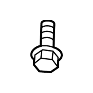 GM 11561618 Transmission Mount Bolt, Passenger Side 11561618 GM Transmission Mount Bolt, Passenger Side Illustration 1 of 1