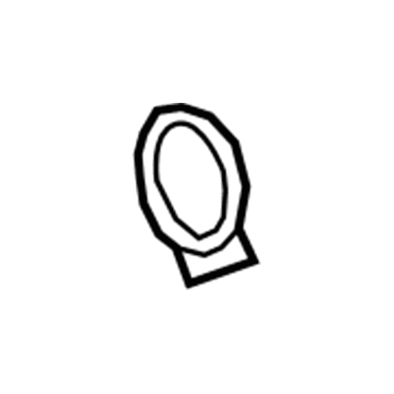 GM 22766459 Bezel, Driver Side 22766459 GM Bezel, Driver Side Illustration 1 of 1