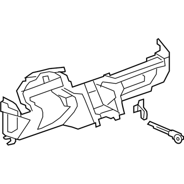 22953926 GM Instrument Panel Illustration 1 of 1