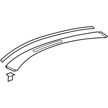 Buick 22882588 Upper Trim Panel