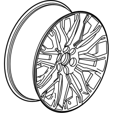 GMC 84949572 Wheel, Alloy