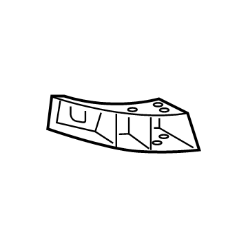 Chevy 22890965 Upper Pad Support