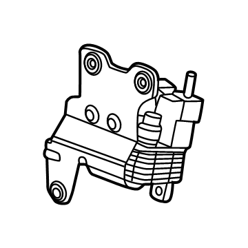 Chevy 86822744 Auxiliary Cooler