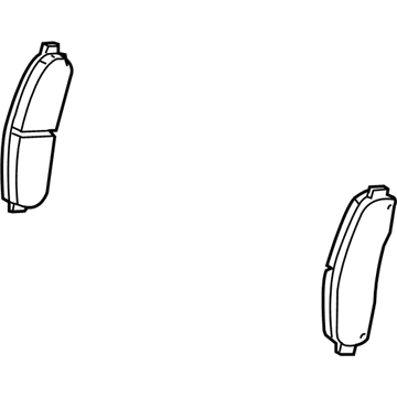 Chevy Cobalt Brake Pads - 10366667