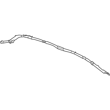 GM 20886375 Inflator Curtain, Passenger Side 20886375 GM Inflator Curtain, Passenger Side Illustration 1 of 1