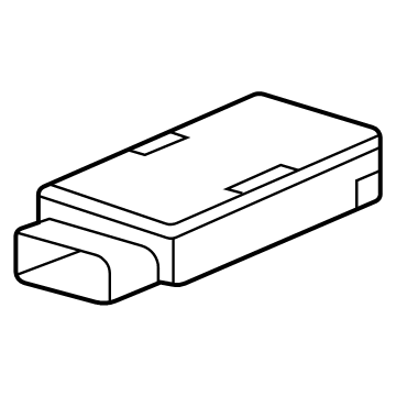GM 85611755 Receiver 85611755 GM Receiver Illustration 1 of 1