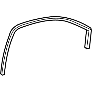 Saturn 22853998 Upper Weatherstrip